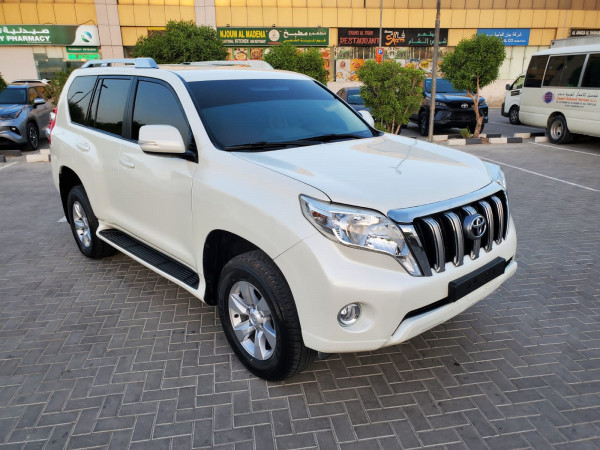 Toyota LAND CRUISER PRADO 2014  White LHD Petrol AT SUV 4WD view 10