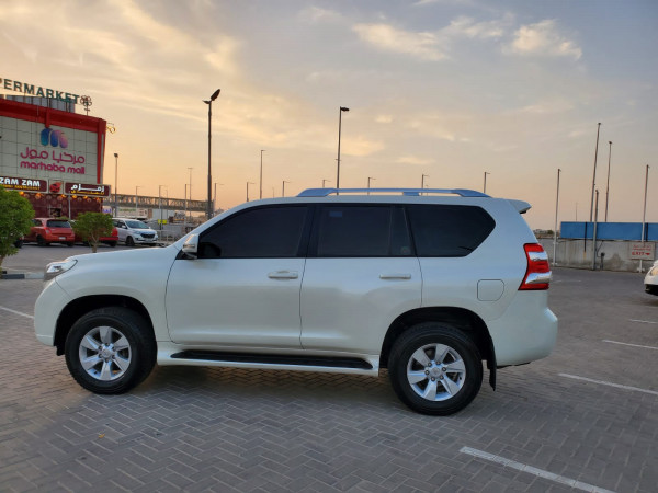 Toyota LAND CRUISER PRADO 2014  White LHD Petrol AT SUV 4WD view 16