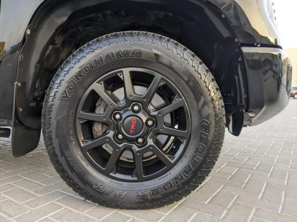 Toyota Tundra 2019  Black LHD Petrol AT Pickup 4WD view 3