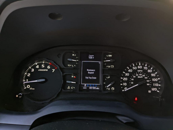 Toyota Tundra 2019  Black LHD Petrol AT Pickup 4WD view 4