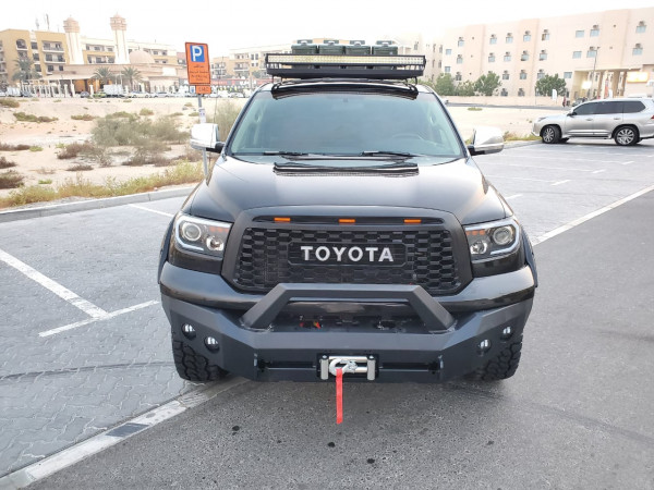 Toyota Tundra 2007  Black LHD Petrol AT Pickup 4WD view 2