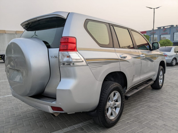 Toyota LAND CRUISER PRADO 2011  Silver LHD Petrol AT SUV 4WD view 2