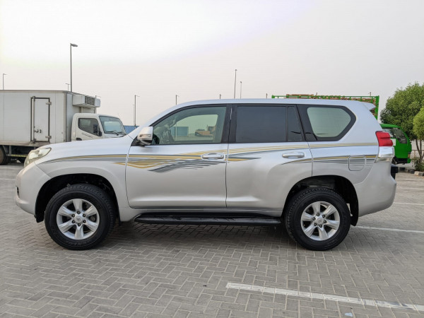 Toyota LAND CRUISER PRADO 2011  Silver LHD Petrol AT SUV 4WD view 13