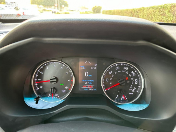 Toyota RAV 4 2021  Red LHD Petrol AT SUV 4WD view 3