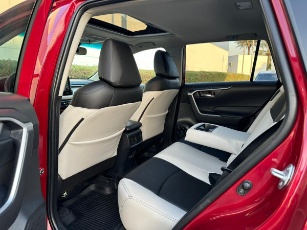 Toyota RAV 4 2021  Red LHD Petrol AT SUV 4WD view 4