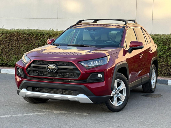 Toyota RAV 4 2021  Red LHD Petrol AT SUV 4WD view 11