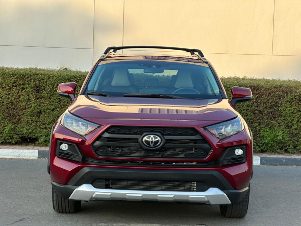 Toyota RAV 4 2021  Red LHD Petrol AT SUV 4WD view 13