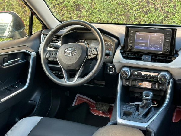 Toyota RAV 4 2021  Red LHD Petrol AT SUV 4WD view 16