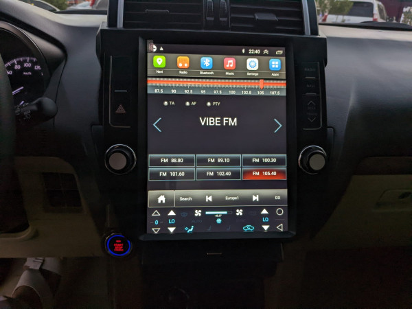 Toyota LAND CRUISER PRADO 2017/ White LHD Petrol AT SUV 4WD view 8