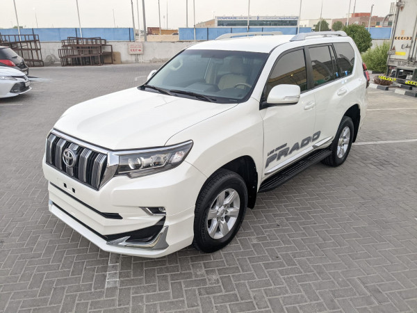 Toyota LAND CRUISER PRADO 2017/ White LHD Petrol AT SUV 4WD view 11