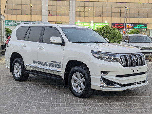 Toyota LAND CRUISER PRADO 2017/ White LHD Petrol AT SUV 4WD view 17