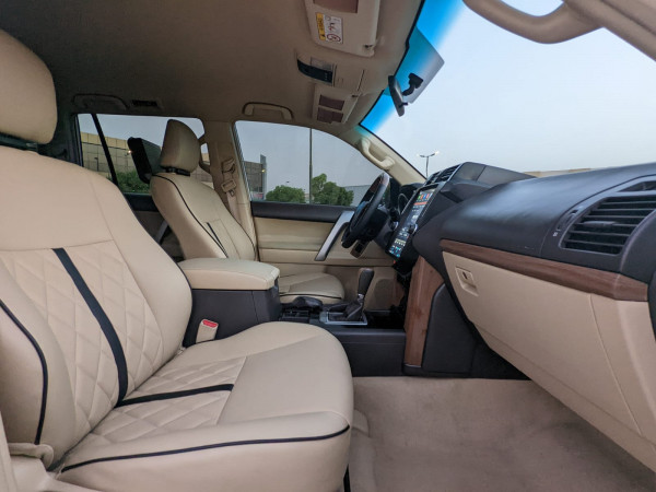 Toyota LAND CRUISER PRADO 2017/ White LHD Petrol AT SUV 4WD view 19