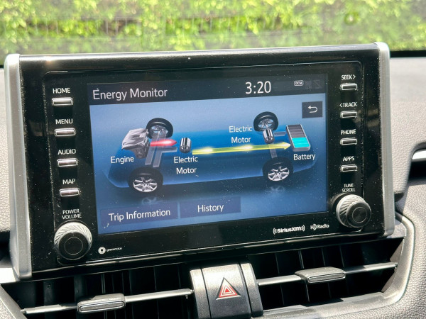 Toyota RAV 4 2019  Black LHD Hybrid AT SUV 4WD view 6