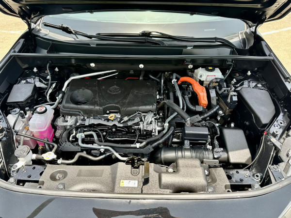 Toyota RAV 4 2019  Black LHD Hybrid AT SUV 4WD view 9