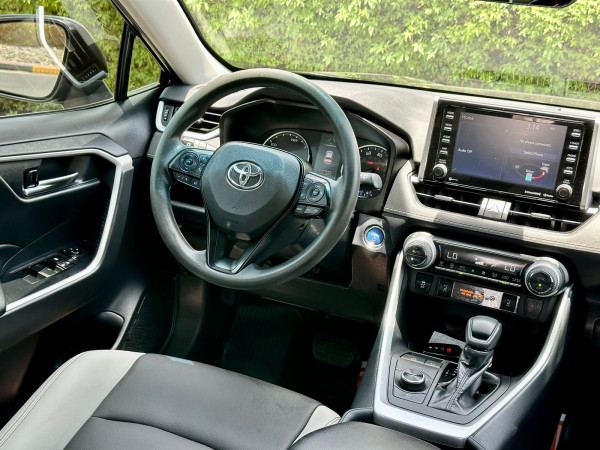 Toyota RAV 4 2019  Black LHD Hybrid AT SUV 4WD view 11