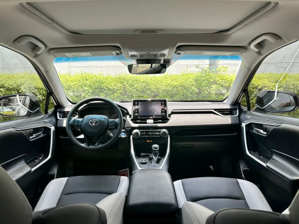 Toyota RAV 4 2019  Black LHD Hybrid AT SUV 4WD view 13