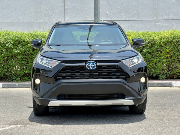 Toyota RAV 4 2019  Black LHD Hybrid AT SUV 4WD view 15