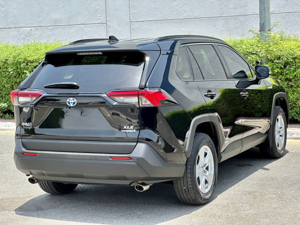 Toyota RAV 4 2019  Black LHD Hybrid AT SUV 4WD view 16