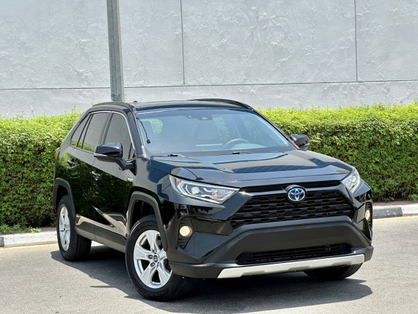 Toyota RAV 4 2019  Black LHD Hybrid AT SUV 4WD view 22