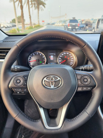 Toyota RAV 4 2022  Blue LHD Petrol AT SUV 2WD view 7