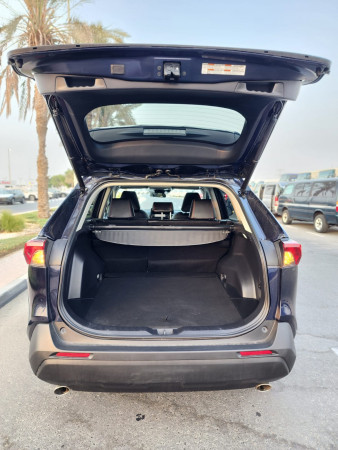 Toyota RAV 4 2022  Blue LHD Petrol AT SUV 2WD view 12