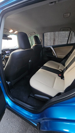 Toyota RAV 4 2018  Blue LHD Petrol AT SUV 4WD view 2
