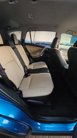 Toyota RAV 4 2018  Blue LHD Petrol AT SUV 4WD view 4