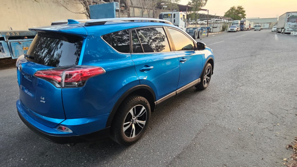 Toyota RAV 4 2018  Blue LHD Petrol AT SUV 4WD view 5