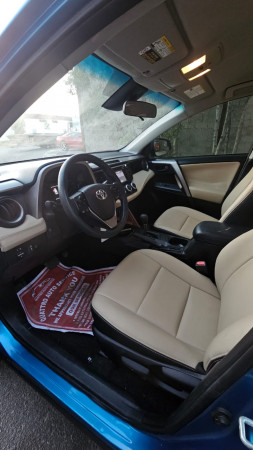 Toyota RAV 4 2018  Blue LHD Petrol AT SUV 4WD view 6