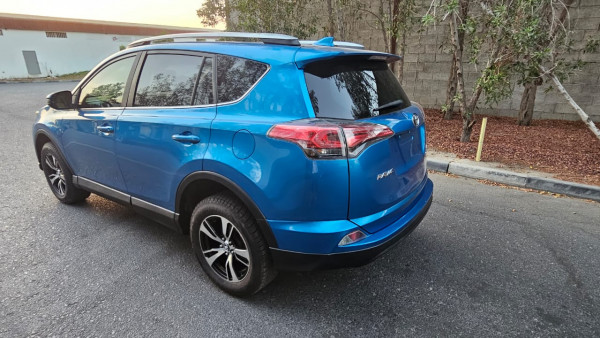 Toyota RAV 4 2018  Blue LHD Petrol AT SUV 4WD view 7