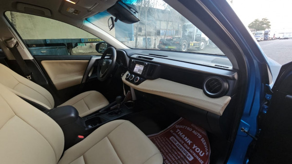 Toyota RAV 4 2018  Blue LHD Petrol AT SUV 4WD view 12