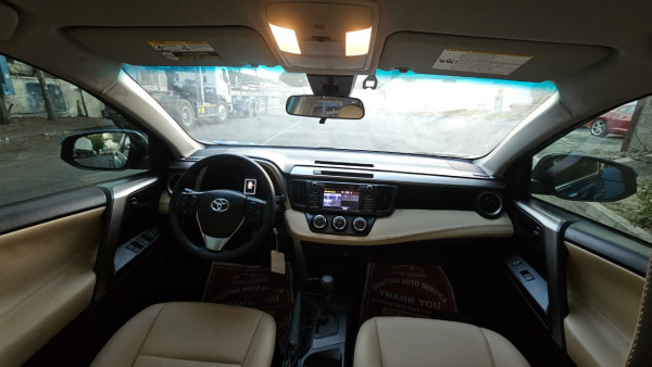 Toyota RAV 4 2018  Blue LHD Petrol AT SUV 4WD view 13