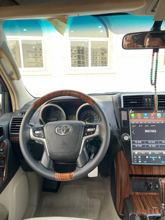 Toyota LAND CRUISER PRADO 2012  Maroon LHD Petrol AT SUV 4WD view 9