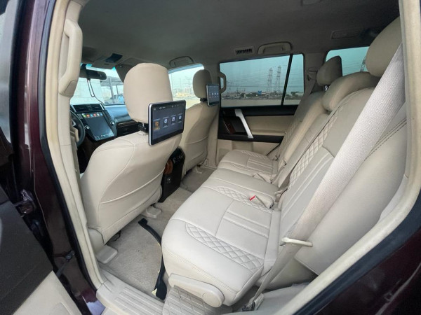 Toyota LAND CRUISER PRADO 2012  Maroon LHD Petrol AT SUV 4WD view 10