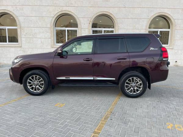 Toyota LAND CRUISER PRADO 2012  Maroon LHD Petrol AT SUV 4WD view 11
