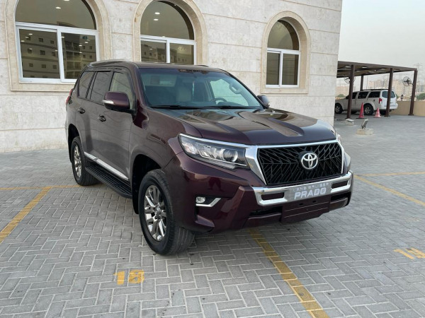 Toyota LAND CRUISER PRADO 2012  Maroon LHD Petrol AT SUV 4WD view 13