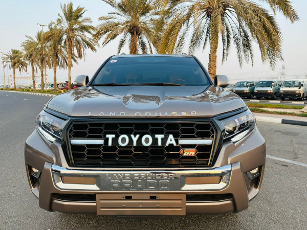 Toyota LAND CRUISER PRADO 2012  Bronze LHD Petrol AT SUV 4WD view 4