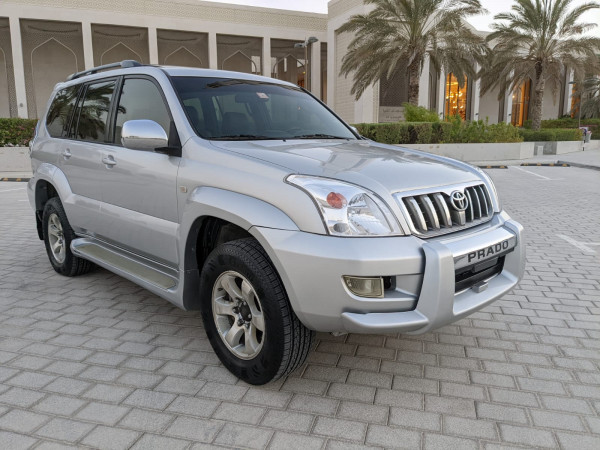 Toyota LAND CRUISER PRADO 2007  Silver LHD Petrol AT SUV 4WD