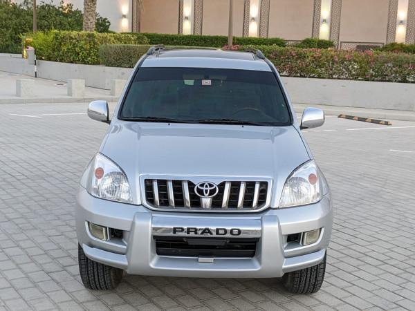 Toyota LAND CRUISER PRADO 2007  Silver LHD Petrol AT SUV 4WD view 13