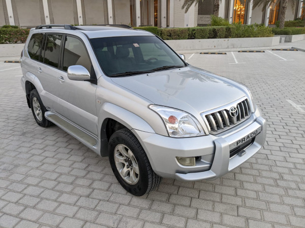 Toyota LAND CRUISER PRADO 2007  Silver LHD Petrol AT SUV 4WD view 14