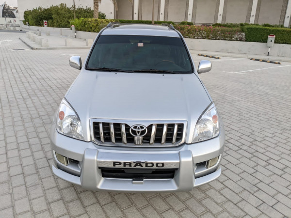 Toyota LAND CRUISER PRADO 2007  Silver LHD Petrol AT SUV 4WD view 15
