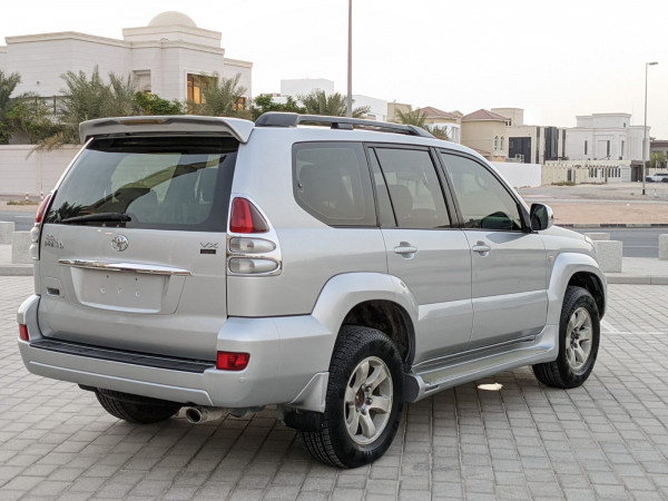 Toyota LAND CRUISER PRADO 2007  Silver LHD Petrol AT SUV 4WD view 17