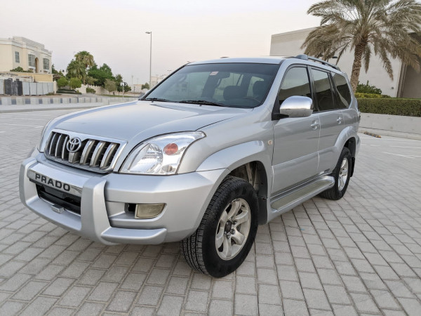 Toyota LAND CRUISER PRADO 2007  Silver LHD Petrol AT SUV 4WD view 19