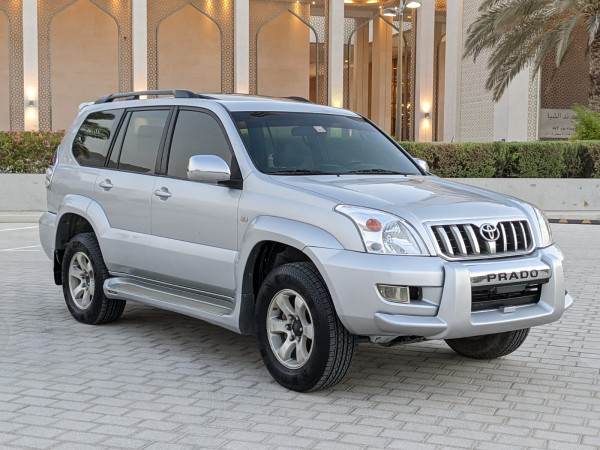 Toyota LAND CRUISER PRADO 2007  Silver LHD Petrol AT SUV 4WD view 21