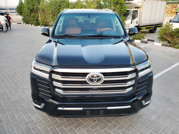 Toyota Land Cruiser 2008  Black LHD Petrol AT SUV 4WD view 12