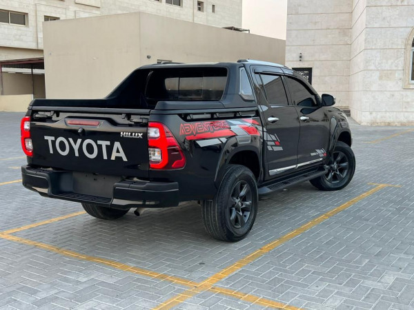 Toyota Hilux 2018  Black LHD Petrol AT Pickup 4WD view 12