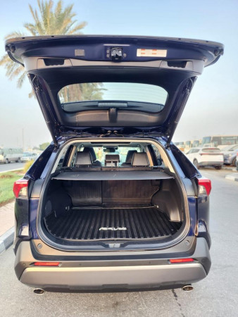 Toyota RAV 4 2020  Blue LHD Petrol AT SUV Crossover 4WD view 8