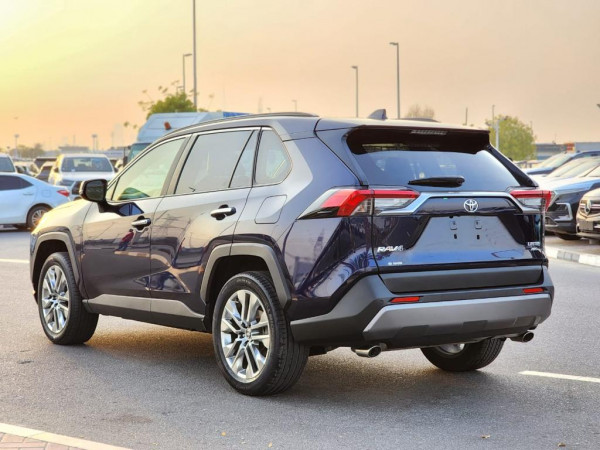 Toyota RAV 4 2020  Blue LHD Petrol AT SUV Crossover 4WD view 15
