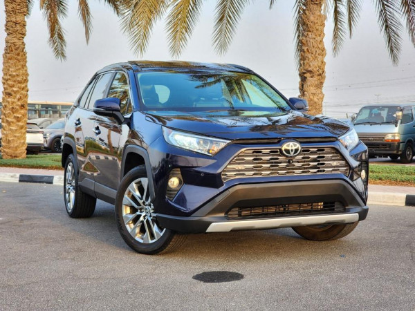 Toyota RAV 4 2020  Blue LHD Petrol AT SUV Crossover 4WD view 21
