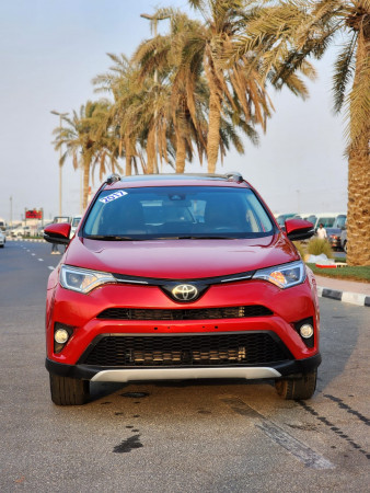 Toyota RAV 4 2017  Red LHD Petrol AT SUV 4WD